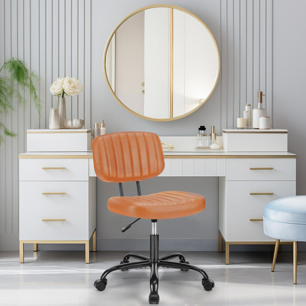 Adjustable Height 360° Rolling Swivel Computer Task Chair without Arm